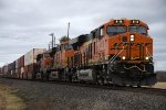 Eastbound stack train